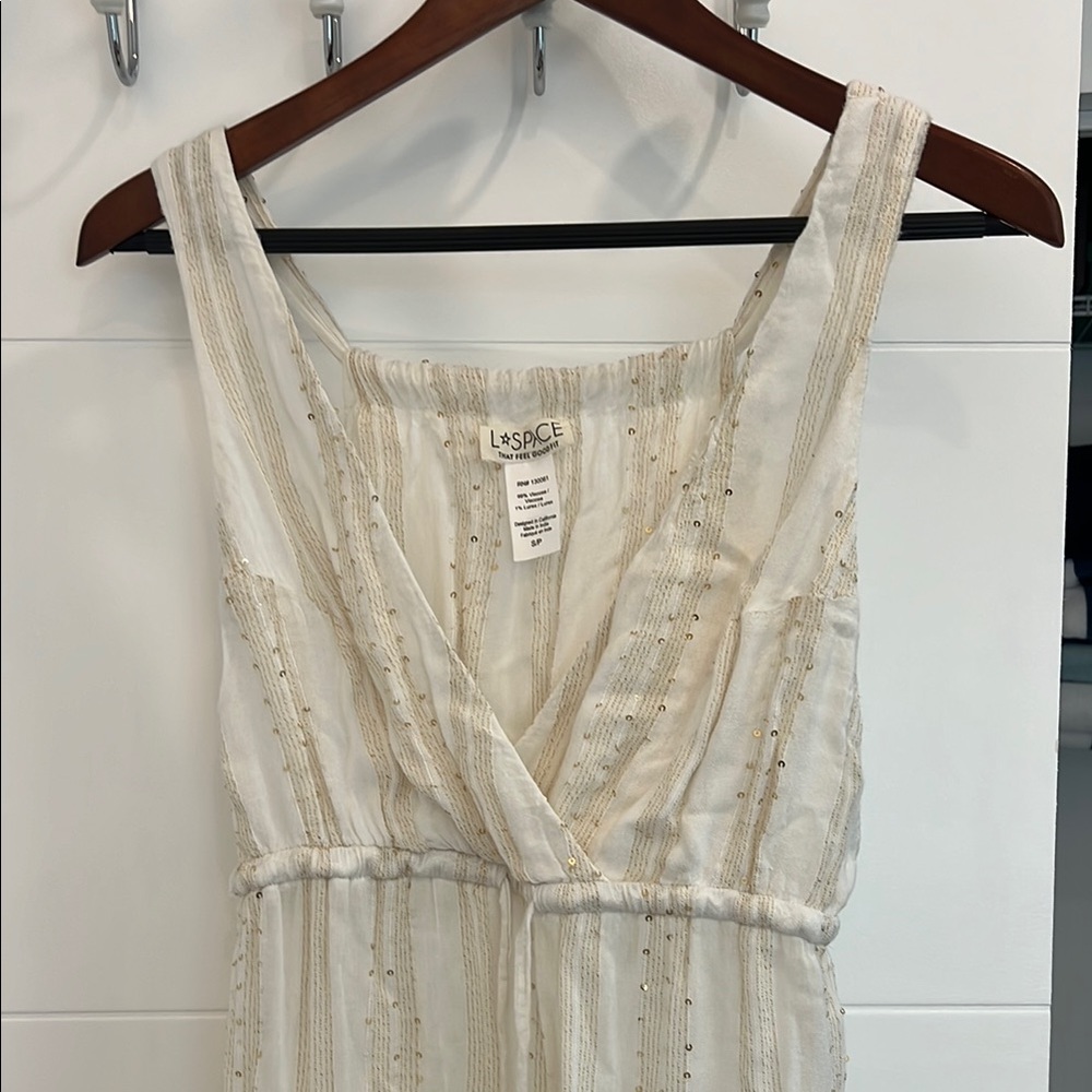 L*Space sequin coverup dress
